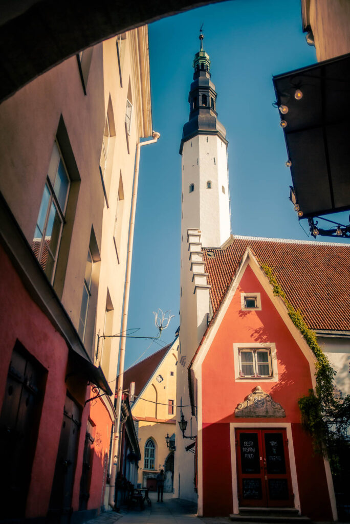 Tallinn Old Town Summer Morning