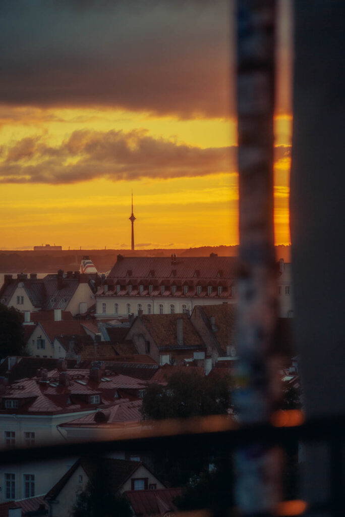 Tallinn Old Town Sunrise