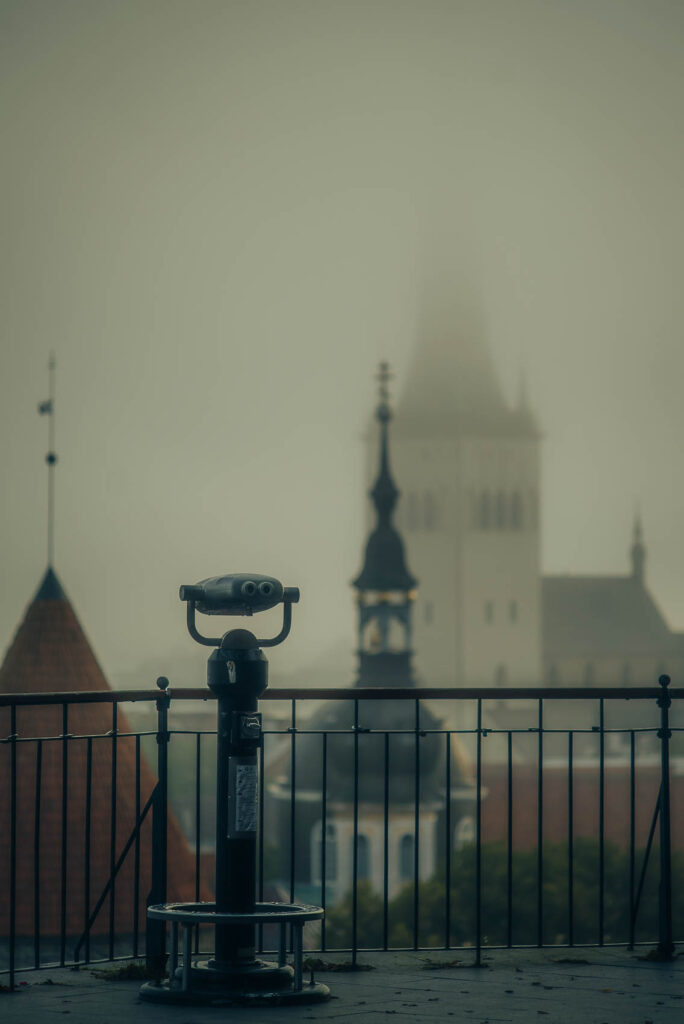 Tallinn Old Town Foggy 2